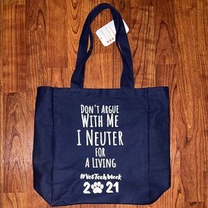 Don’t Argue with Me I Neuter for a Living Canvas Tote Bag